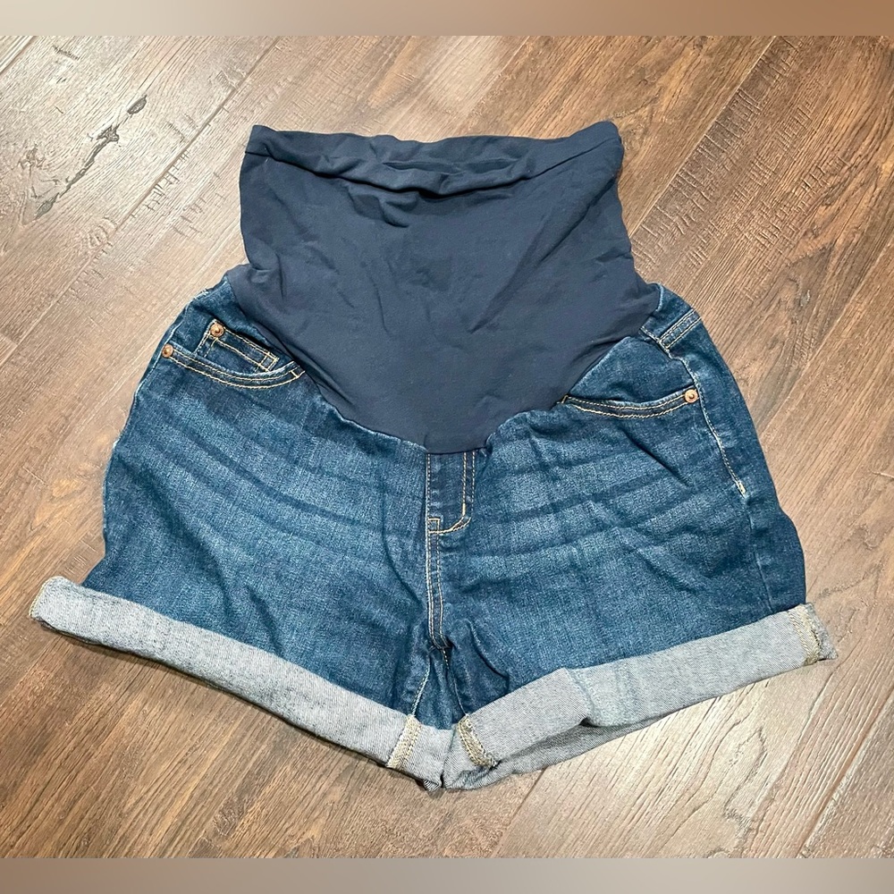 Motherhood maternity Jean shorts